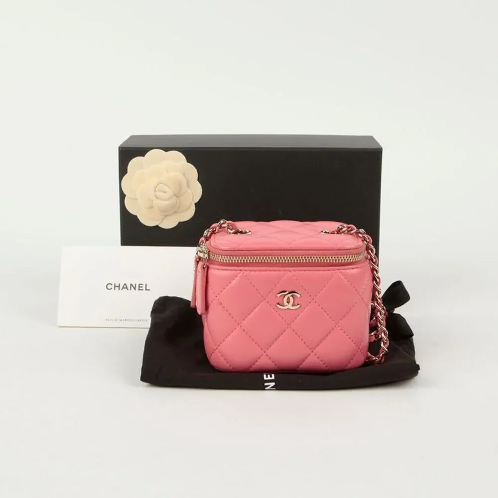 Vanity Mini Cosmetic Chain Crossbody Bag